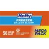 imageHefty Slider Freezer Storage Bags Quart Size 74 CountGallon
