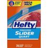 imageHefty Slider Freezer Storage Bags Quart Size 74 CountQuart