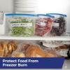 imageHefty Slider Freezer Storage Bags Quart Size 74 CountQuart