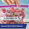 imageHefty Slider Storage Bags Quart Size 78 CountHefty Slider Variety Pack