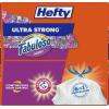 imageHefty Ultra Strong 13 Gallon Trash Bags Tall Kitchen Trash Bags 13 Gallon Size Resist Leaks Punctures and Rips Continuous Odor Control White Fabuloso Lemon Scent 80 BagsWhite