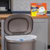 imageHefty Ultra Strong 13 Gallon Trash Bags Tall Kitchen Trash Bags 13 Gallon Size Resist Leaks Punctures and Rips Continuous Odor Control White Fabuloso Lemon Scent 80 BagsFabuloso Lemon