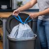 imageHefty Ultra Strong 13 Gallon Trash Bags Tall Kitchen Trash Bags 13 Gallon Size Resist Leaks Punctures and Rips Continuous Odor Control White Fabuloso Lemon Scent 80 BagsSeaside Breeze  Eco Friendly