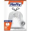 imageHefty Made to Fit Trash Bags Fits simplehuman Size G 8 Gallons 100 Count 5 Pouches of 20 Bags Each  Packaging May VaryWhite