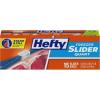 imageHefty Slider Freezer Storage Bags Quart Size 74 CountQuart