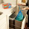 imageHefty Clear Trash Bags Clear 13 Gallon 60 CountBlue