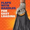 imageHefty Load ampamp Carry Heavy Duty Contractor Large Trash Bags 42 Gallon 26 Count26 Count Pack of 1