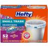 imageHefty Small Trash Bags Fabuloso Scent 4 Gallon 52 CountWhite