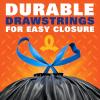 imageHefty Strong Large Trash Bags 33 Gallon 48 CountBlack