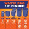 imageHefty Ultra Strong Lawn ampamp Leaf Trash Bags Unscented 39 Gallon 16 CountUltra Strong  16 Count