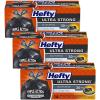 imageHefty Ultra Strong Multipurpose Large Trash Bags Black Unscented 30 Gallon 25 Count Pack of 1Black