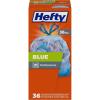 imageHefty Clear Trash Bags Clear 13 Gallon 60 CountBlue