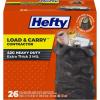 imageHefty Load ampamp Carry Heavy Duty Contractor Large Trash Bags 42 Gallon 26 Count26 Count Pack of 1