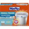 imageHefty Small Trash Bags Ocean Water Scent 4 Gallon 52 Count