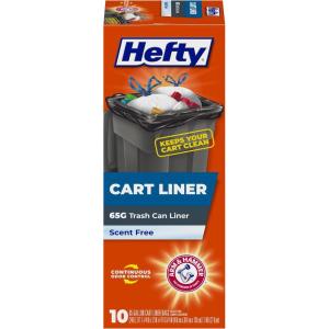 imageHefty Medium Trash Bags Fabuloso Scent 8 Gallon 26 CountBlack