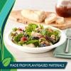 imageHefty ECOSAVE Compostable Paper Bowls 28 Ounce White 15 Count Pack of 1228 oz