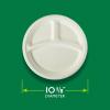 imageHefty ECOSAVE Compostable Paper Plates 834 Inch 60 CountWhite