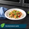imageHefty ECOSAVE Compostable Paper Plates 834 Inch 60 CountWhite