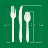 imageHefty ECOSAVE Heavy Duty Assorted Cutlery White 24 Count Pack of 824 Count