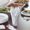 imageHefty Individually Wrapped Plastic White HeavyDuty Cutlery Disposable Flatware 150 Piece Set