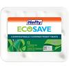 imageHefty ECOSAVE Compostable 5Compartment Paper Trays 12 Count