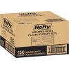 imageHefty Individually Wrapped Plastic White HeavyDuty Cutlery Disposable Flatware 150 Piece Set