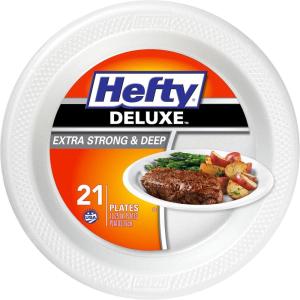 imageHefty Deluxe Large Round Foam Plates 36 Count Pack of 821 Count Pack of 1