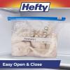 imageHefty Calendar Slider Quart Freezer Bags 1 Quart Slider Bags with Stand and Fill Expandable Bottoms Helps Prevent Freezer Burn 35 Count Pack of 4Quart