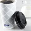 imageHefty Paper Disposable Hot Cups with Lids 16 Ounce 20 Count16oz  20 Count