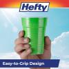 imageHefty Party On Disposable Plastic Cups Assorted 16 Ounce 100 Count16 Ounce  100 Count Pack of 1