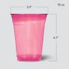 imageHefty Party On Disposable Plastic Cups Assorted 16 Ounce 100 Count18 OZ  54 Count Pack of 1