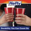 imageHefty Party On Disposable Plastic Cups Red 18 Ounce 30 Count18 Ounce