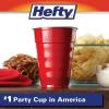 imageHefty Party On Disposable Plastic Cups Red 18 Ounce 30 Count18 Ounce