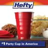 imageHefty Party On Disposable Plastic Cups Red 18 Ounce 30 Count18 Ounce
