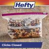 imageHefty Slider Storage Calendar Bags Gallon Size 120 CountHalf Gallon