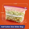 imageHefty Slider Storage Calendar Bags Gallon Size 120 CountHalf Gallon