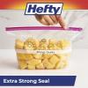 imageHefty Slider Storage Calendar Bags Gallon Size 120 CountHalf Gallon