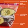 imageHefty Slider Storage Calendar Bags Gallon Size 120 CountHalf Gallon