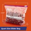 imageHefty Slider Storage Calendar Bags Gallon Size 120 CountQuart