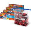 imageHefty Calendar Slider Quart Freezer Bags 1 Quart Slider Bags with Stand and Fill Expandable Bottoms Helps Prevent Freezer Burn 35 Count Pack of 4Gallon