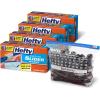 imageHefty Calendar Slider Quart Freezer Bags 1 Quart Slider Bags with Stand and Fill Expandable Bottoms Helps Prevent Freezer Burn 35 Count Pack of 4Quart