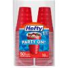 imageHefty Party On Disposable Plastic Cups Red 18 Ounce 30 Count18 Ounce