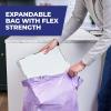 imageHefty Ultra Strong 13 Gallon Trash Bags Tall Kitchen Trash Bags 13 Gallon Size Drawstring Closure Continuous Odor Control White Clean Burst Scent 110 BagsPurple