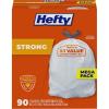 imageHefty Strong Tall Kitchen Trash Bags Unscented 13 Gallon 45 Count90 Count Pack of 1