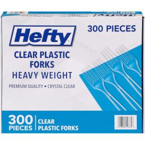 imageHefty Clear Plastic Fork 300ctForks