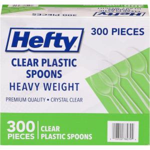 imageHefty Clear Plastic Fork 300ctSpoons