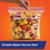 imageHefty Press to Close Plastic Bags for Food Storage Quart Size 25 CountPress to Close