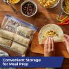 imageHefty Press to Close Plastic Freezer Bags Gallon Size 20 CountPress to Close