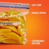 imageHefty Press to Close Plastic Freezer Bags Gallon Size 20 CountPress to Close