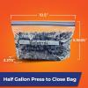 imageHefty Press to Close Plastic Freezer Bags Gallon Size 20 CountPress to Close
